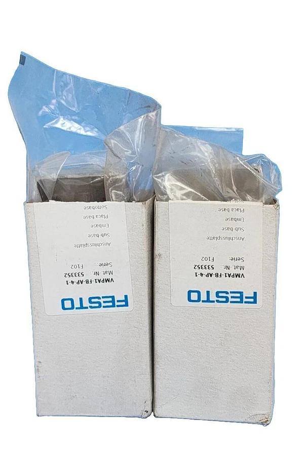 Used LOT OF 2 NEW FESTO VMPA1-FB-AP-4-1 MANIFOLD BLOCKS MAT.-NR. 533352