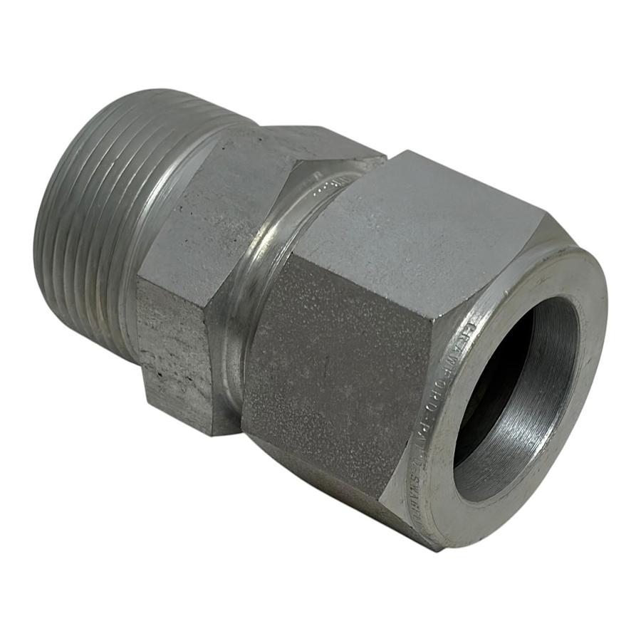 Used Swagelok S-2000-1-20 Steel Male Connector 1-1/4" Tube x 1-1/4" NPT Fitting New
