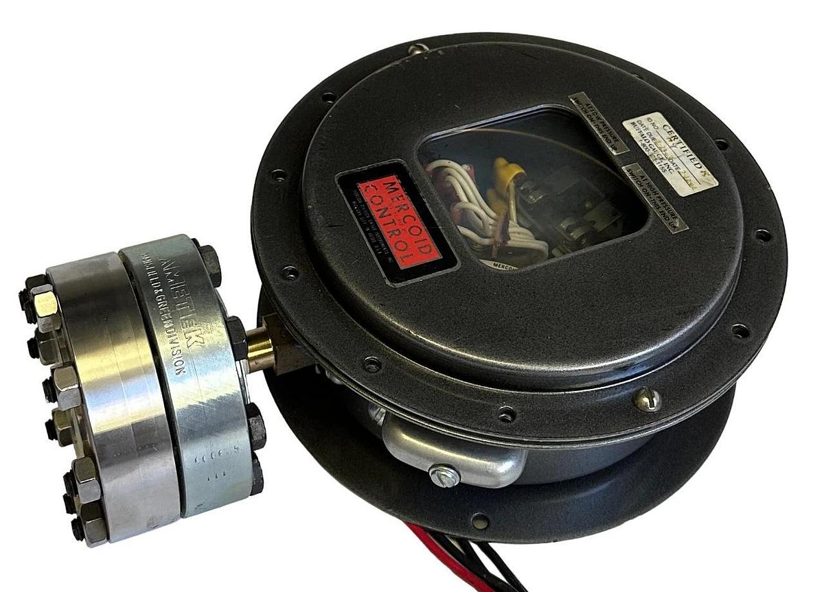 Used MERCOID DAW-43-804-23E / DAW4380423E BOURDON TUBE PRESSURE SWITCH TYPE SB SEAL