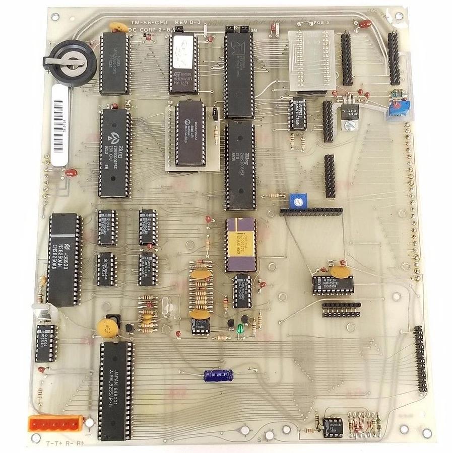 Refurbished REPAIRED IDC TM-88-CPU REV. D-3 CONTROL BOARD TM88CPU TM88 CPU