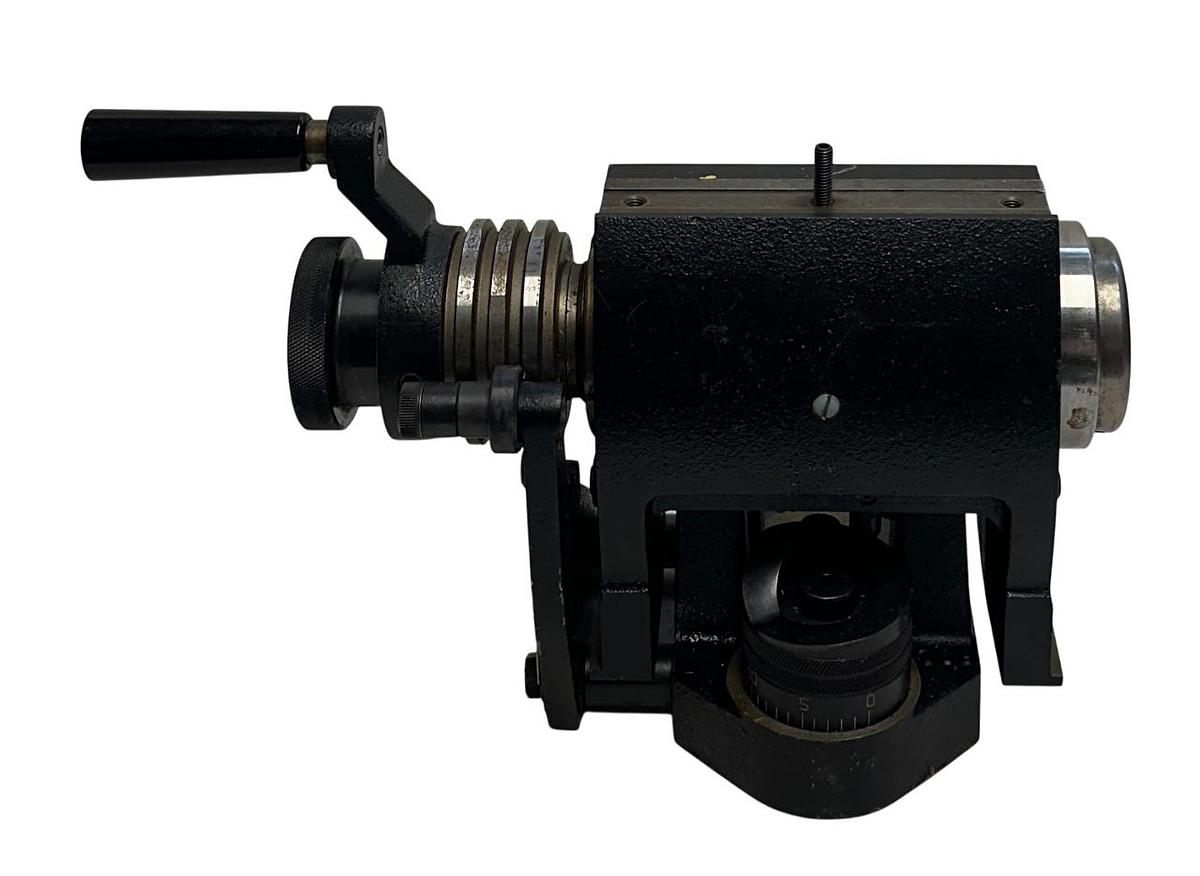 Used THE WELDON TOOL COMPANY MODEL 200 END MILL SHARPENING FIXTURE AIRFLOW USNP