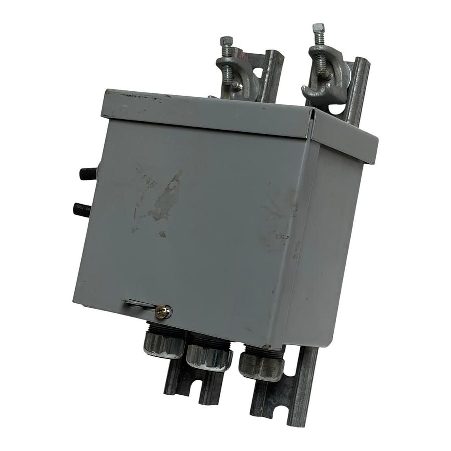Used Wiegmann RSC060604 NEMA 3R Electrical Junction Box with Unistrut Mount
