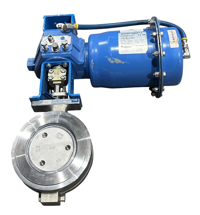 Used METSO JAMESBURY QPX3C/M QUADRA-POWER X ACTUATOR / 815W113600XZ WAFER-SPHERE NSNP