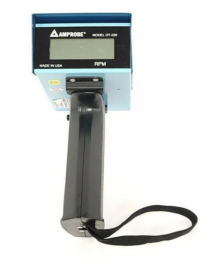 Used AMPROBE OT-220 OPTICAL TACHOMETER OT220
