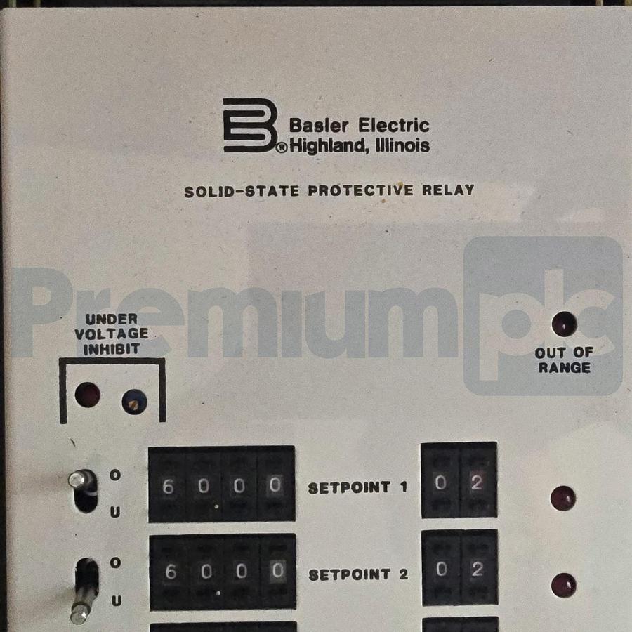 Used Basler BE1-81 O/U Digital Frequency Protective Relay BE1-81O/UT3EE1JB9N2F NEW