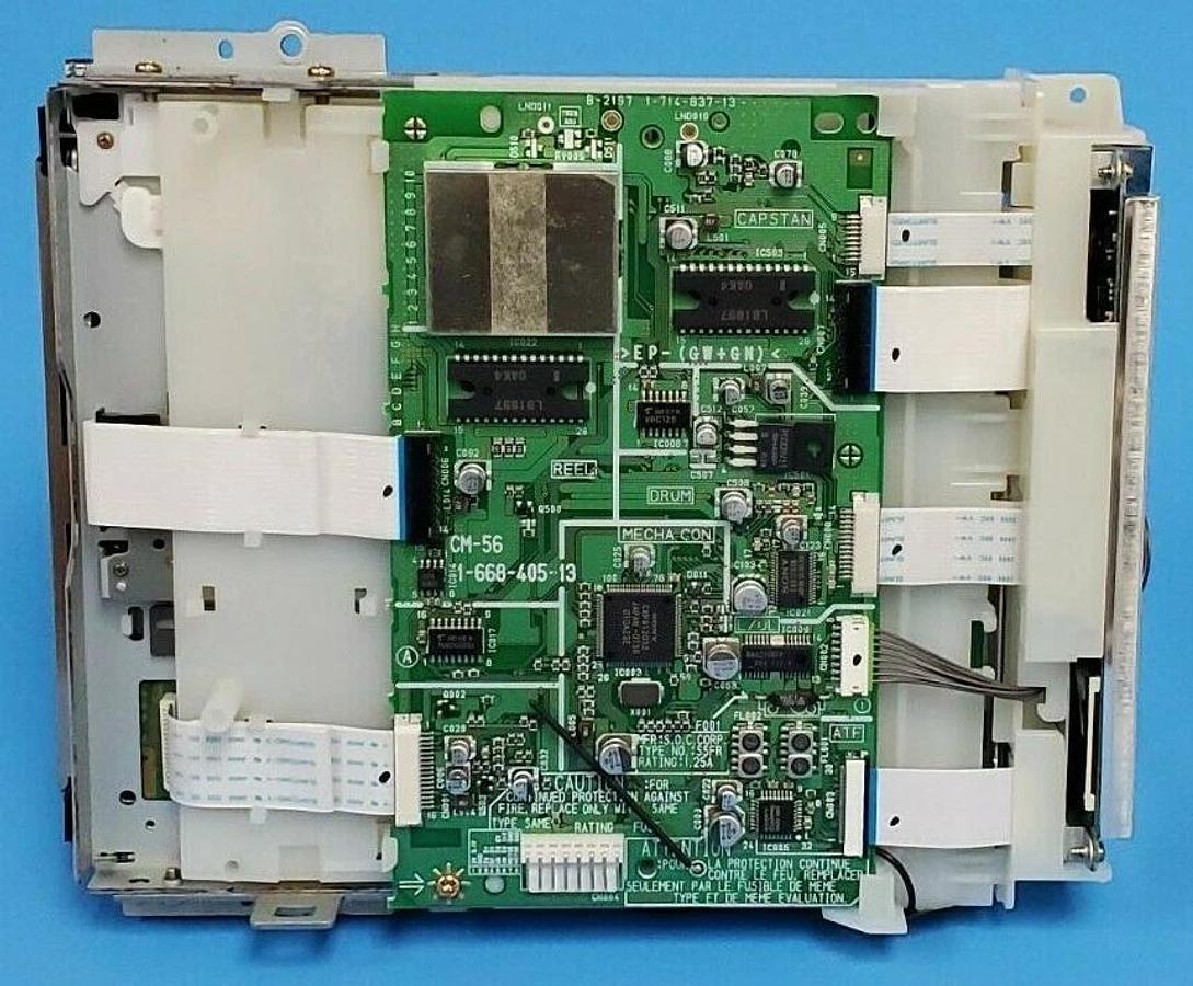 Used SONY MDX-E100 HSR DIGITAL SURVEILLANCE TAPE RECORDER ASSEMBLY MDXE100