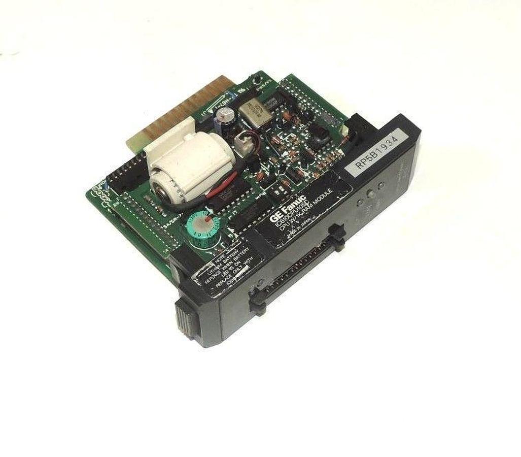 Used GE FANUC IC610CPU105C SERIES ONE PLUS CPU W/1K RAM MODULE