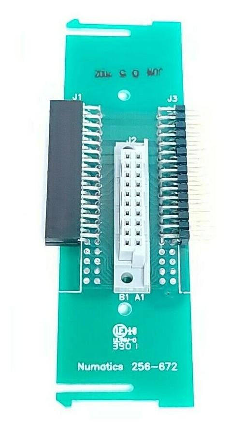 Used NEW NUMATICS 256-672 I/O BACKPLANE ASSY 256672, 156-169 REV. E