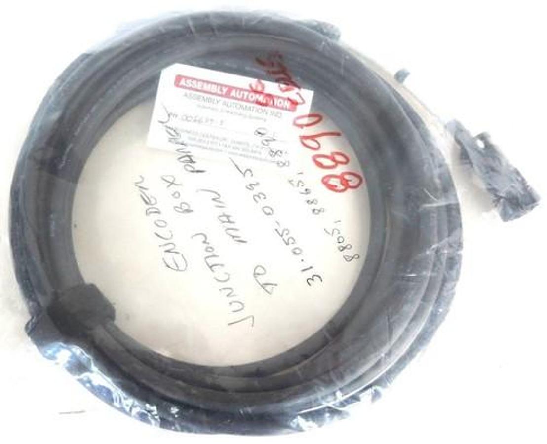 Used NEW ASSEMBLY AUTOMATION 006639-5 ENCODER CABLE