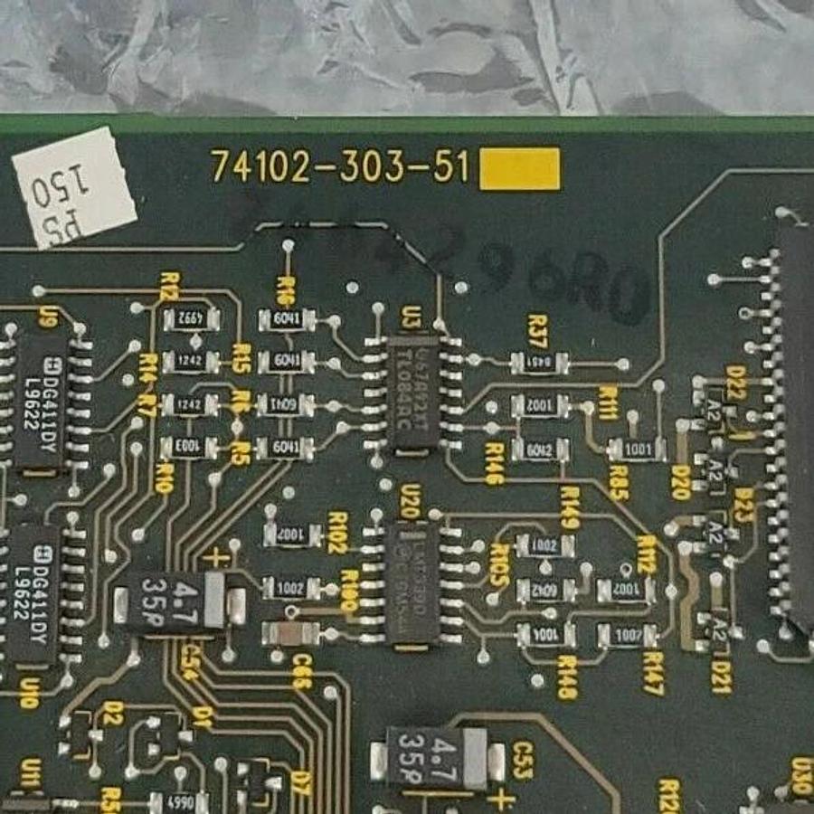 Used ALLEN BRADLEY 74102-303-51 DRIVE BOARD 7410230351 REV. 11