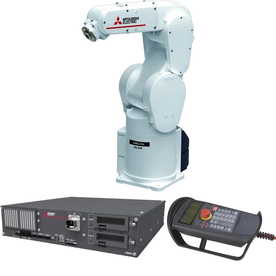 Mitsubishi MELFA RV-4FR-D 6-Axis Robot System 4kg P/L w/CR800-04VD & R32TB NEW
