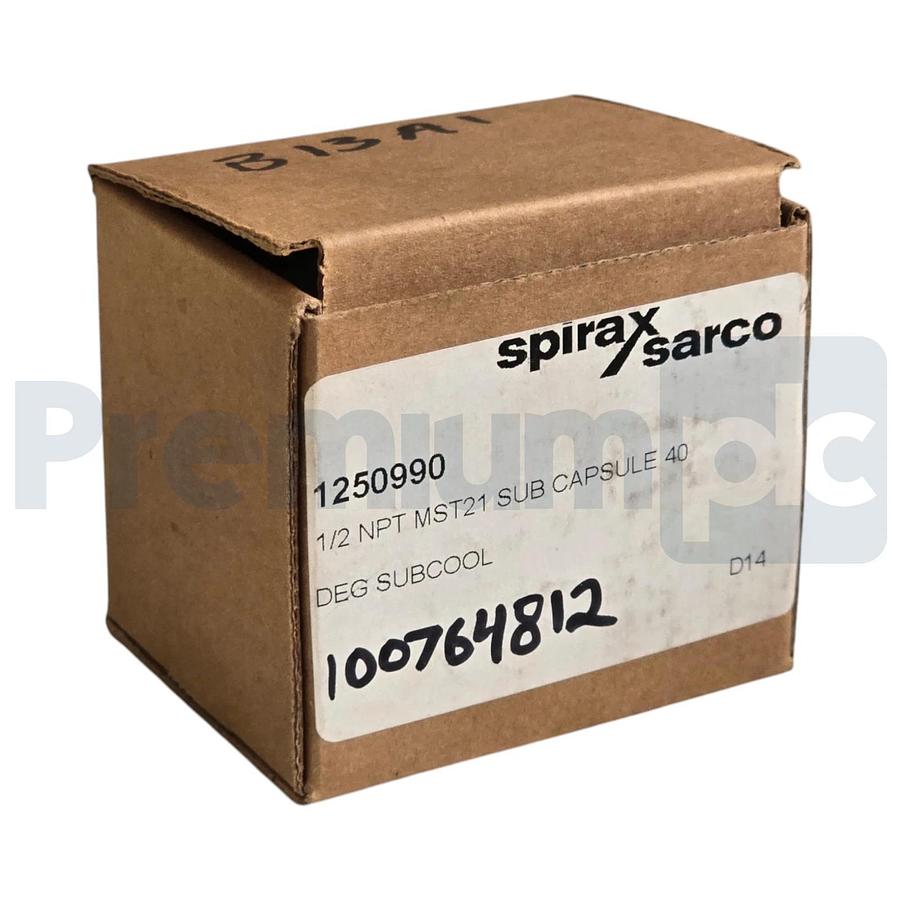 Spirax Sarco 1250990 MST21 Thermostatic Steam Trap 1/2" FNPT 518°F 304psig NSMP