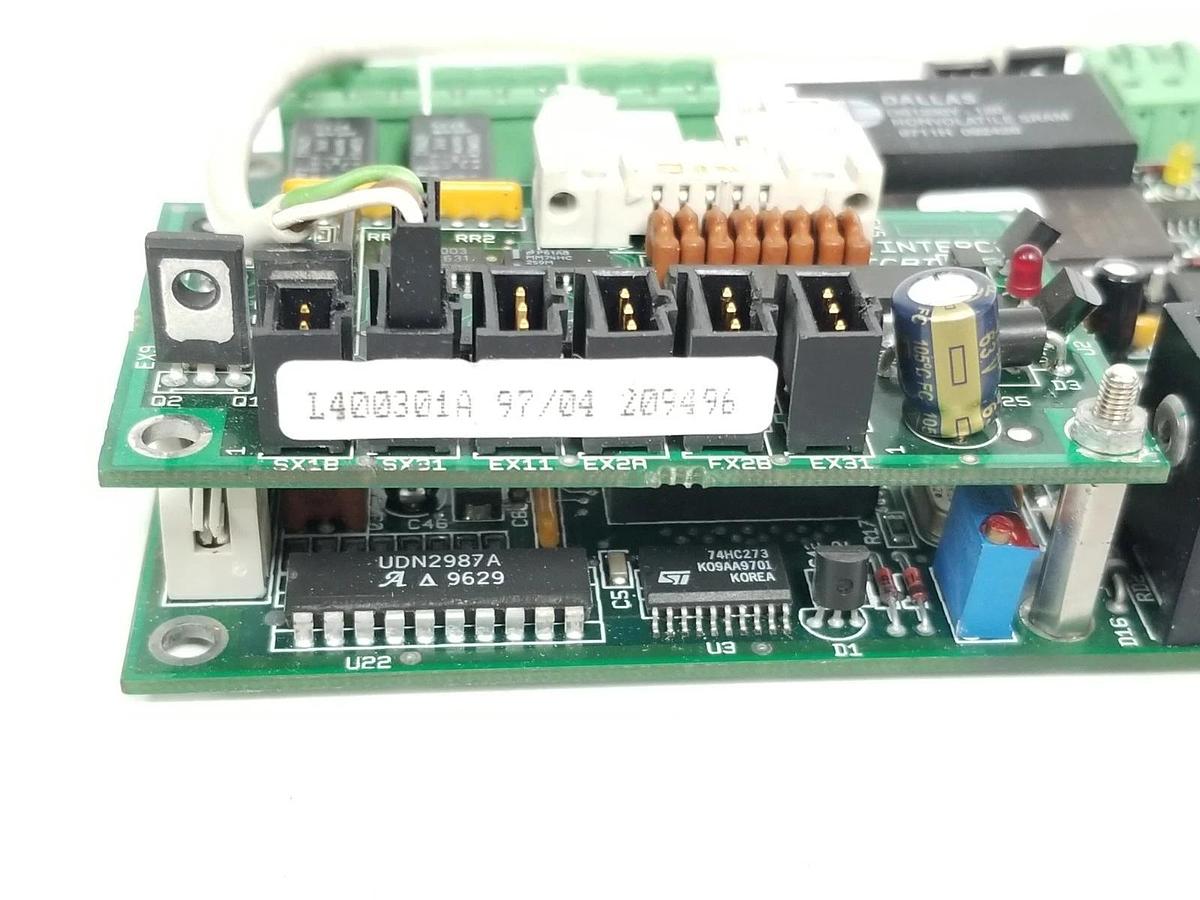 Used ICBT L100204A CPUCAVR BOARD W/ L400301A INTERCAV BOARD 211337 209496