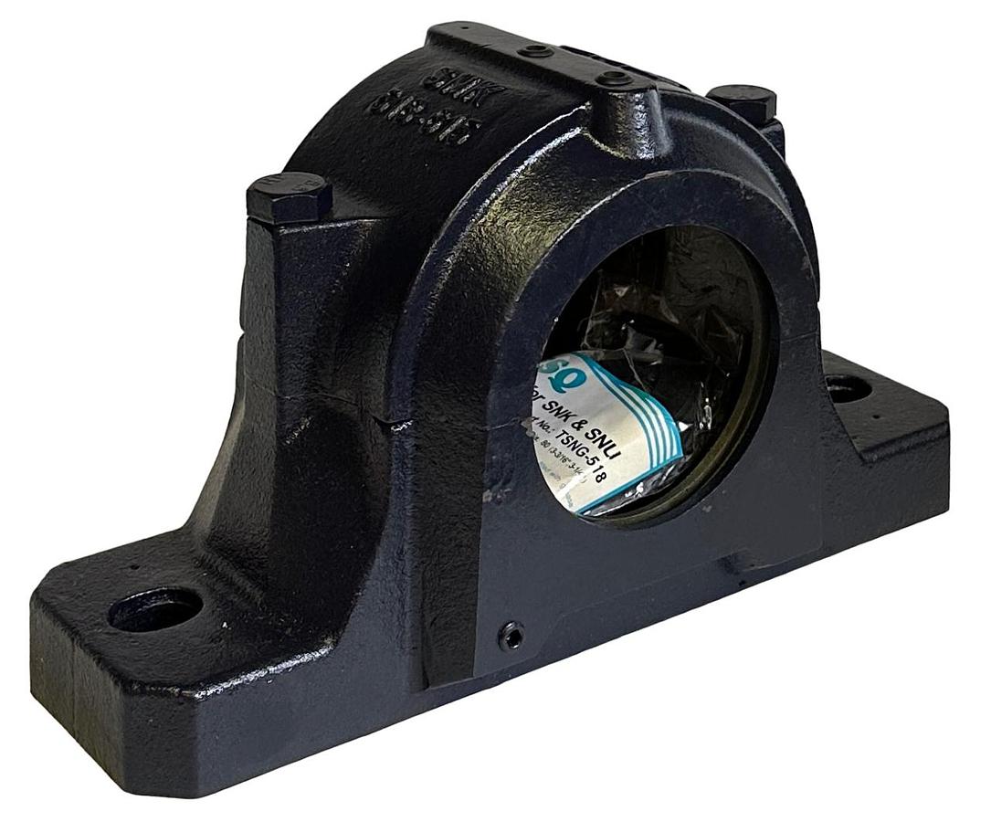 Used NEW SNK 518-615 / 518615 PILLOW BLOCK BEARING HOUSING TWO-BOLT BASE 100mm