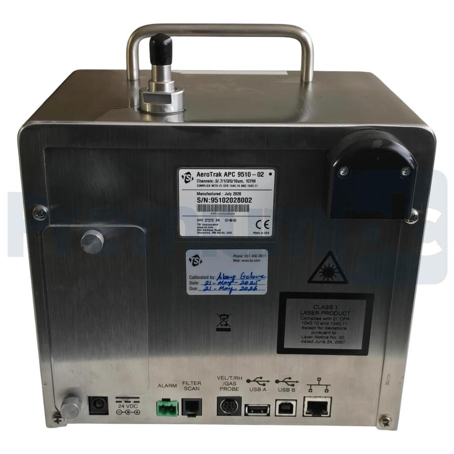 Used TSI AeroTrak APC 9510-02 | 9510 Portable Particle Counter 0.5-25µm 1.0 CFM USPI