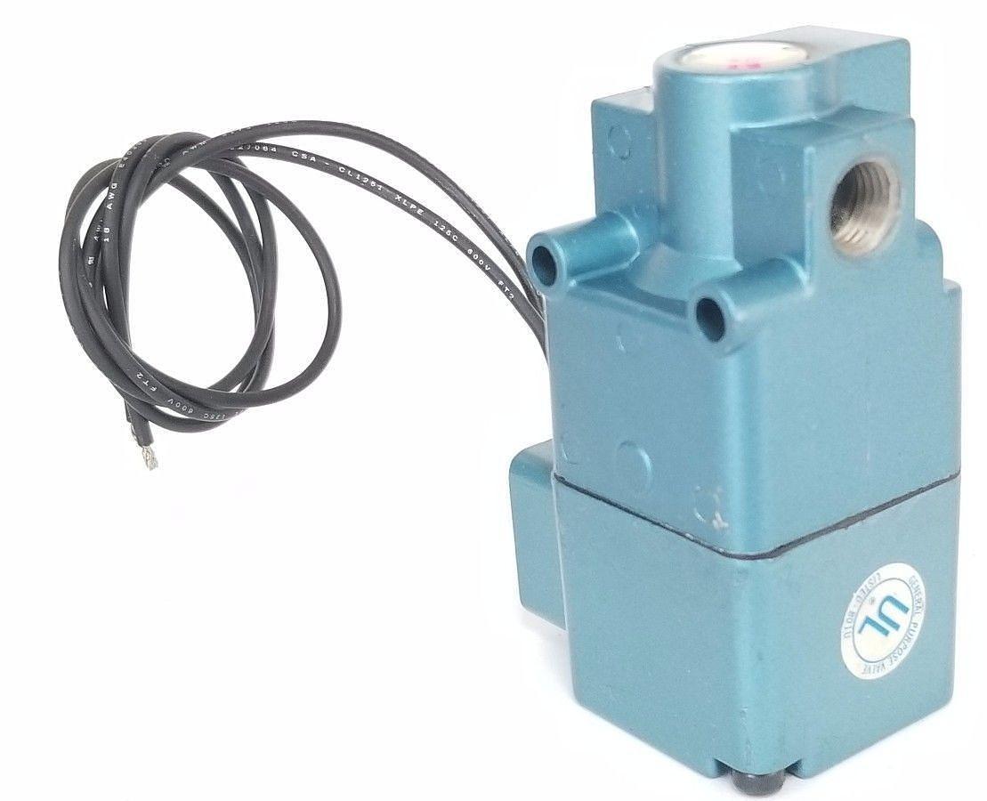 Used MAC VALVES 225B-611CAAA SOLENOID VALVE 24VDC, 8.5W