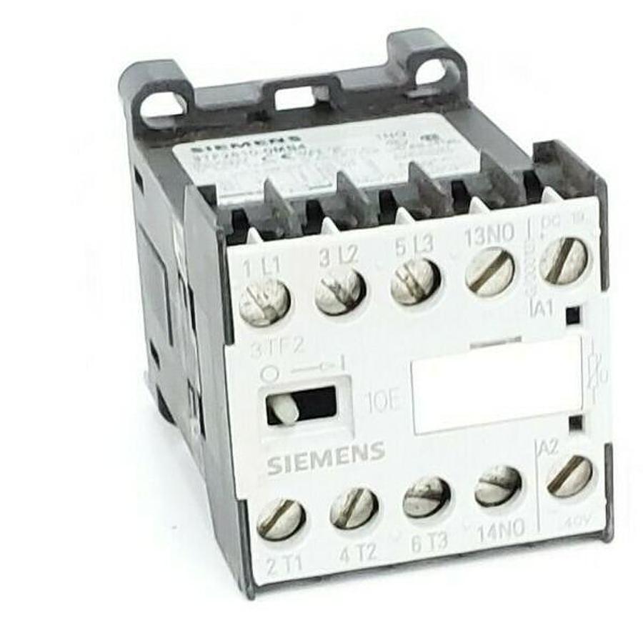 Used SIEMENS 3TF2810-0MB4 CONTACTOR 3TF210E