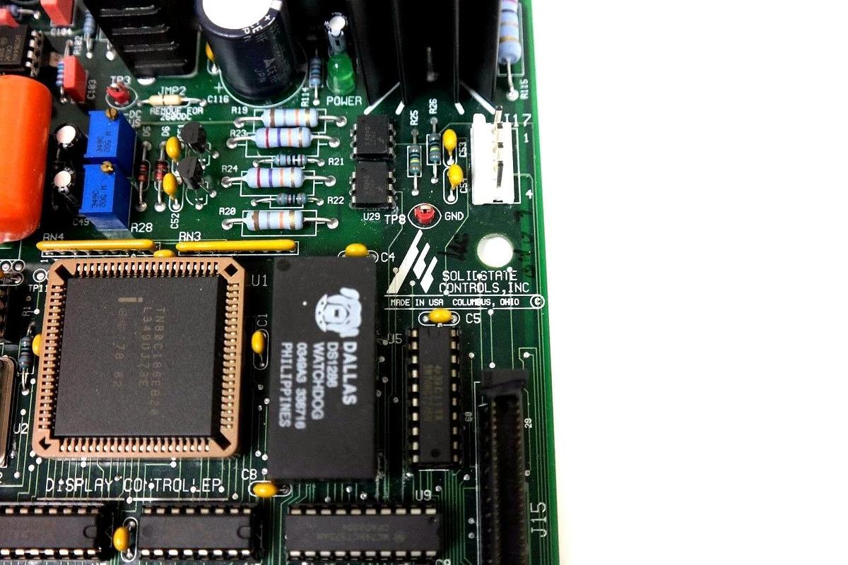 Used SOLIDSTATE CONTROLS, INC. 80-219505-90 DISPLAY CONTROL BOARD 8021950590