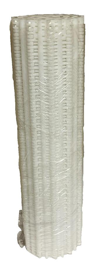 Intralox Series 800 Flush Grid Polyethylene Belt 28.5" x 21' (126 Rows) Natural