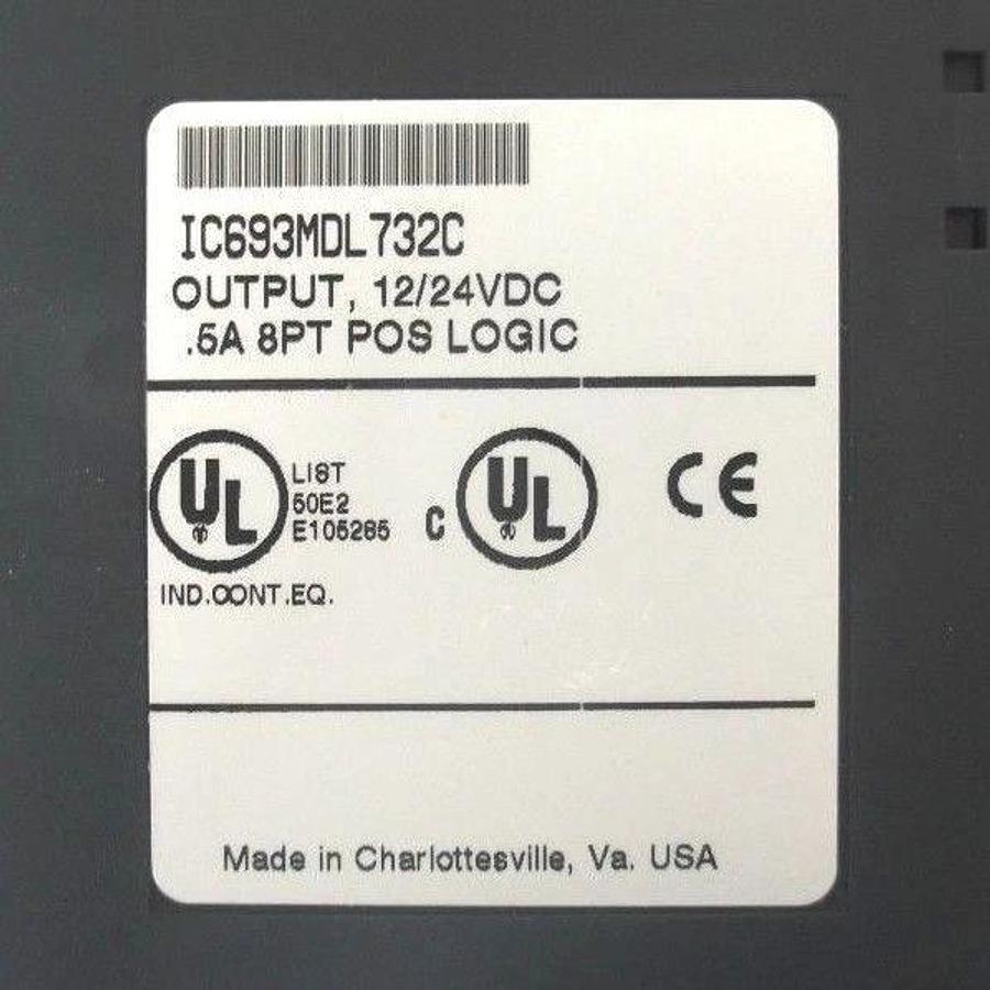 Used GE FANUC IC693CHS391H 10 SLOT RACK W/ IC693PWR321R IC693ACC310A IC693CMM311J