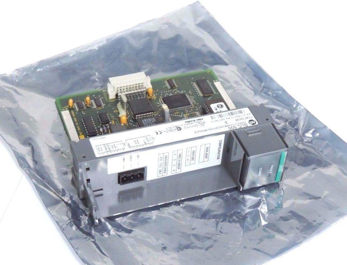 Used ALLEN BRADLEY 1747-DCM DIRECT COMMUNICATION MODULE 1747DCM SER. A MFG: 0297