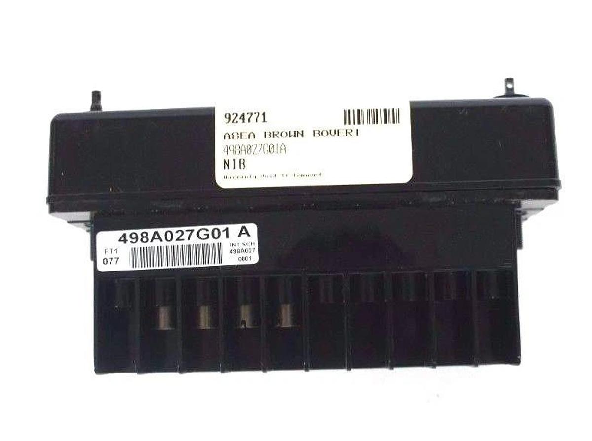 NIB ABB ASEA BROWN BOVERI 498A027G01A TERMINAL STRIP