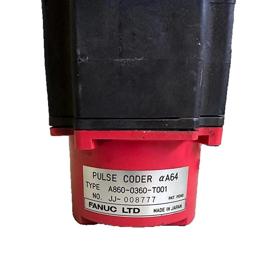 Used FANUC A06B-0373-B175 / A06B0373B175 A2/3000 SERVO MOTOR .5kW W/ A860-0360-T001