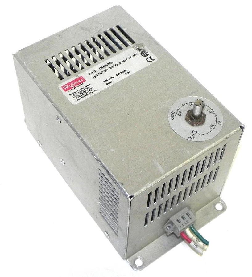 Used HOFFMAN ENCLOSURES D-AH8002B ELECTRIC HEATER 800W DAH8002B
