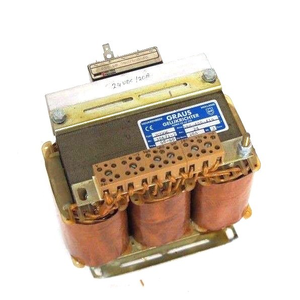 Used GRAUS TYPE: JGD06 NR: 30671-7 FREQ:50-60 20A 3FASE 24SEC 380-400-415 TRANSFORMER