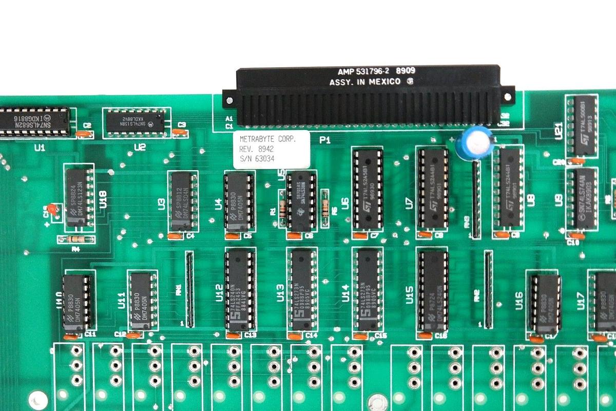 Used NEW METRABYTE CORP. WH-SSR-16 BOARD WHSSR16, PC7202 14119 REV. A2 ID=FE
