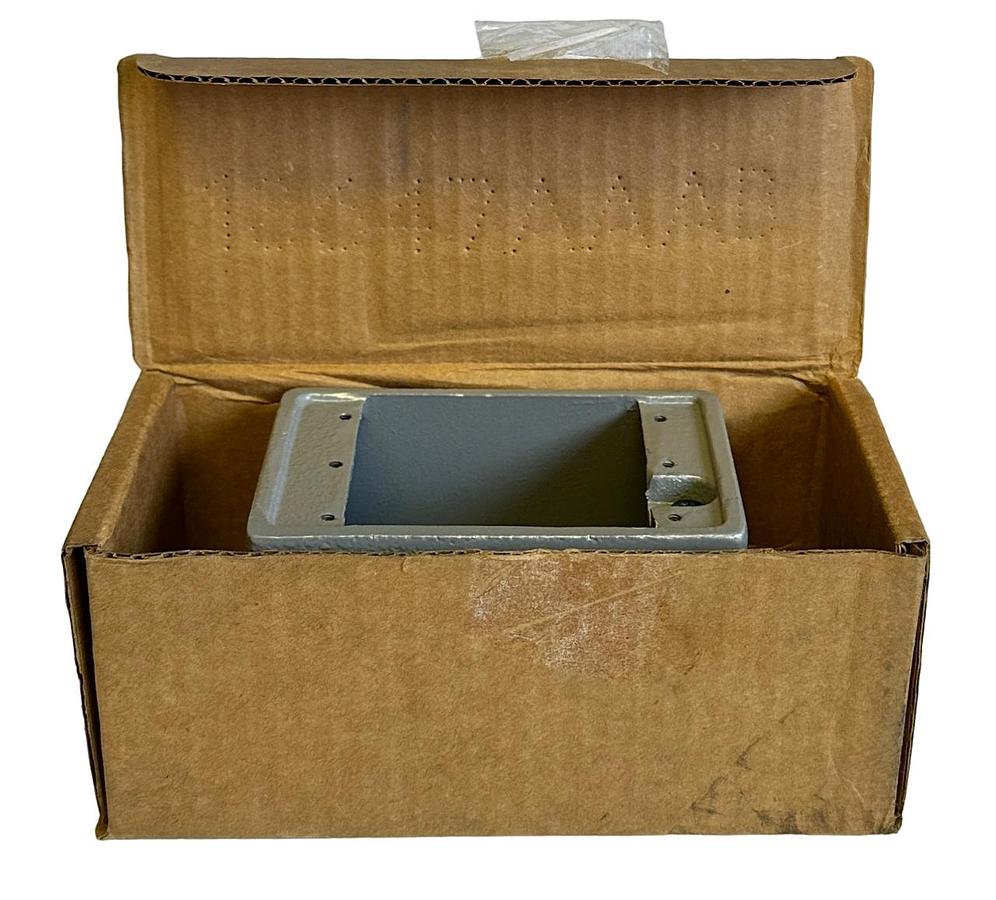 Used NEW KILLARK FD-2MWW / FD2MWW DURALOY SINGLE GANG OUTLET BOX 3/4'' 2NA18