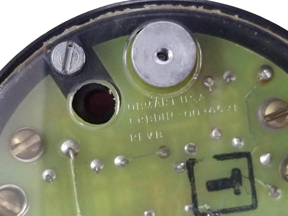 Used OHMART CORP. TECRCT-0046590 TEMPERATURE CONTROLLER CRBDHC-0046591 REV. B