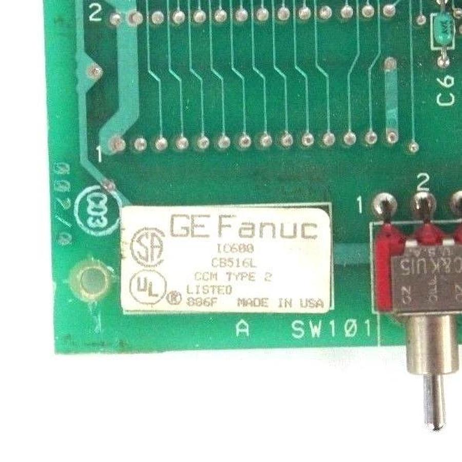 Used GE FANUC IC600CB516L COMMUNICATION CONTROL MODULE TYPE 2 SERIES SIX