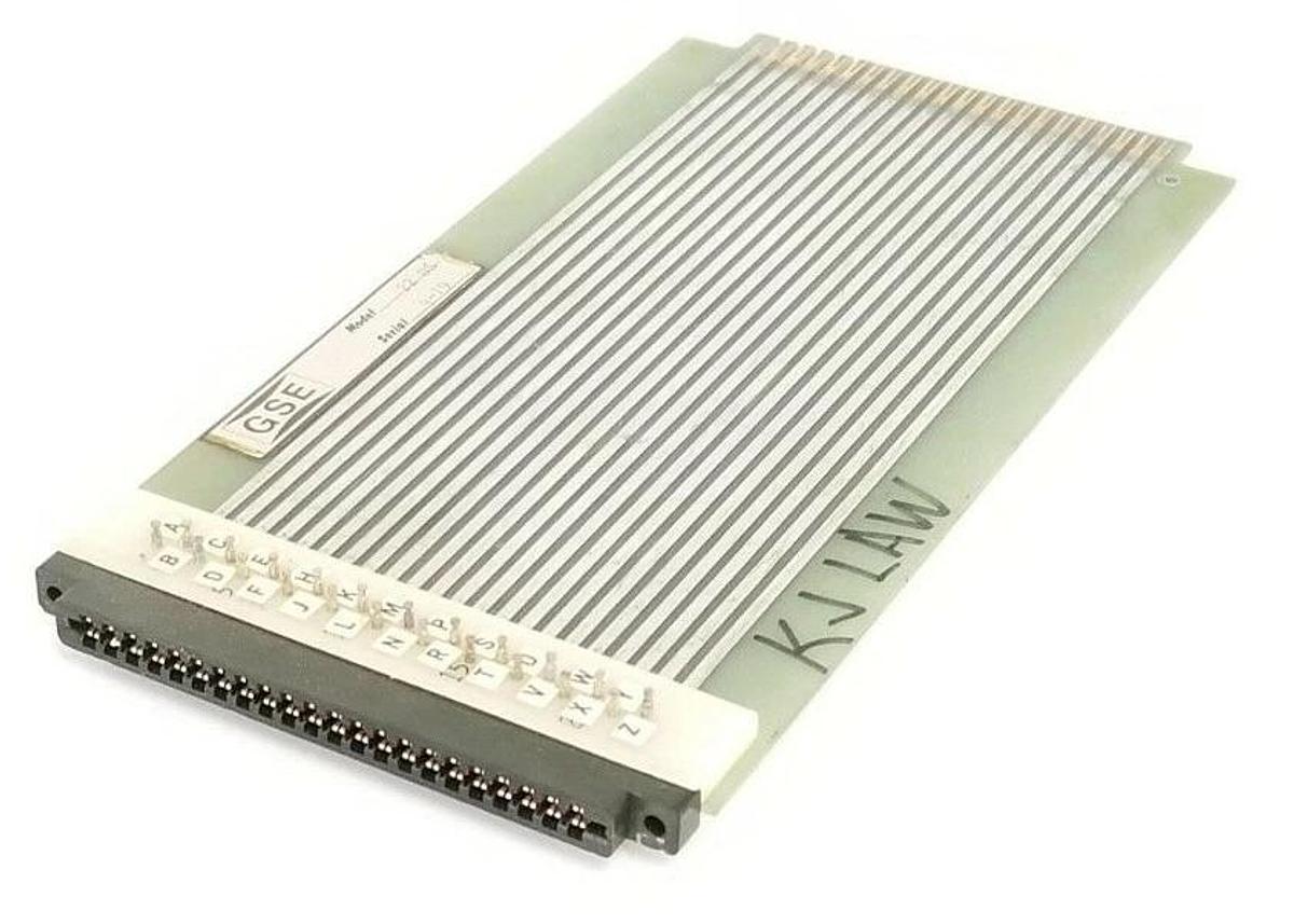 Used GSE MODEL 22 DS EXTENDER BOARD 22DS