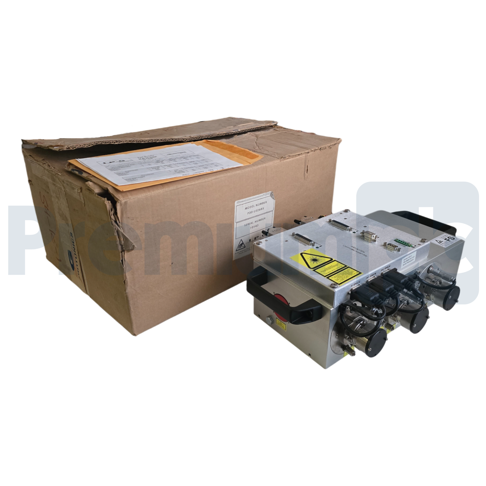 Used IPG Photonics P30-002685 Fiber Laser Module 2X Beam Switch P30-001226 Controller