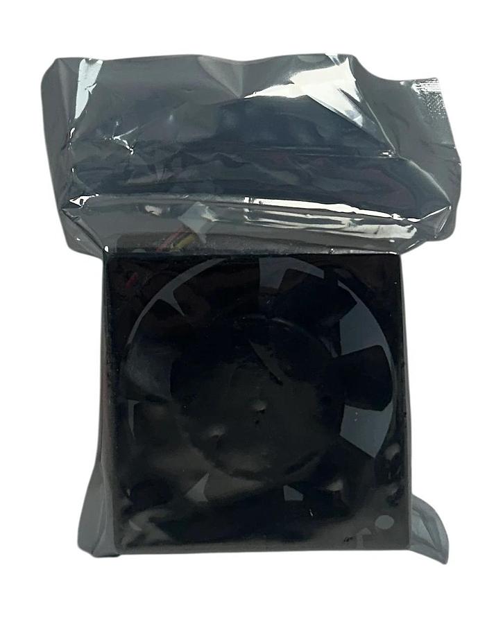 Used MELCO TECHNOREX BKO-C2461 H07 / MMF-06D24DS DC AXIAL FAN 24VDC 0.09A SQUARE NSFS