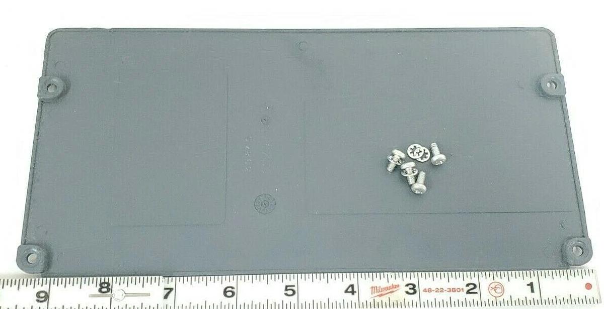Used ALLEN BRADLEY 1772-LV MINI PROCESSOR FACE PLATE 39840, 610493-04 H