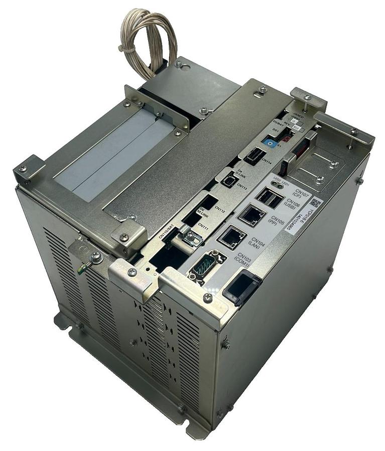 Used Yaskawa JZNC-YRK51-1E Controller Rack w/ JANCD-YIF01-1E & YCP01B-E Boards