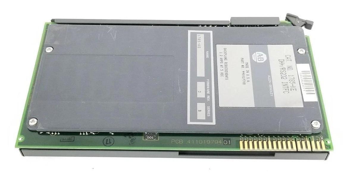 Used ALLEN BRADLEY 1785-KE DH+/RS232 INTERFACE MODULE SER. B F/W. REV. D 1785KE
