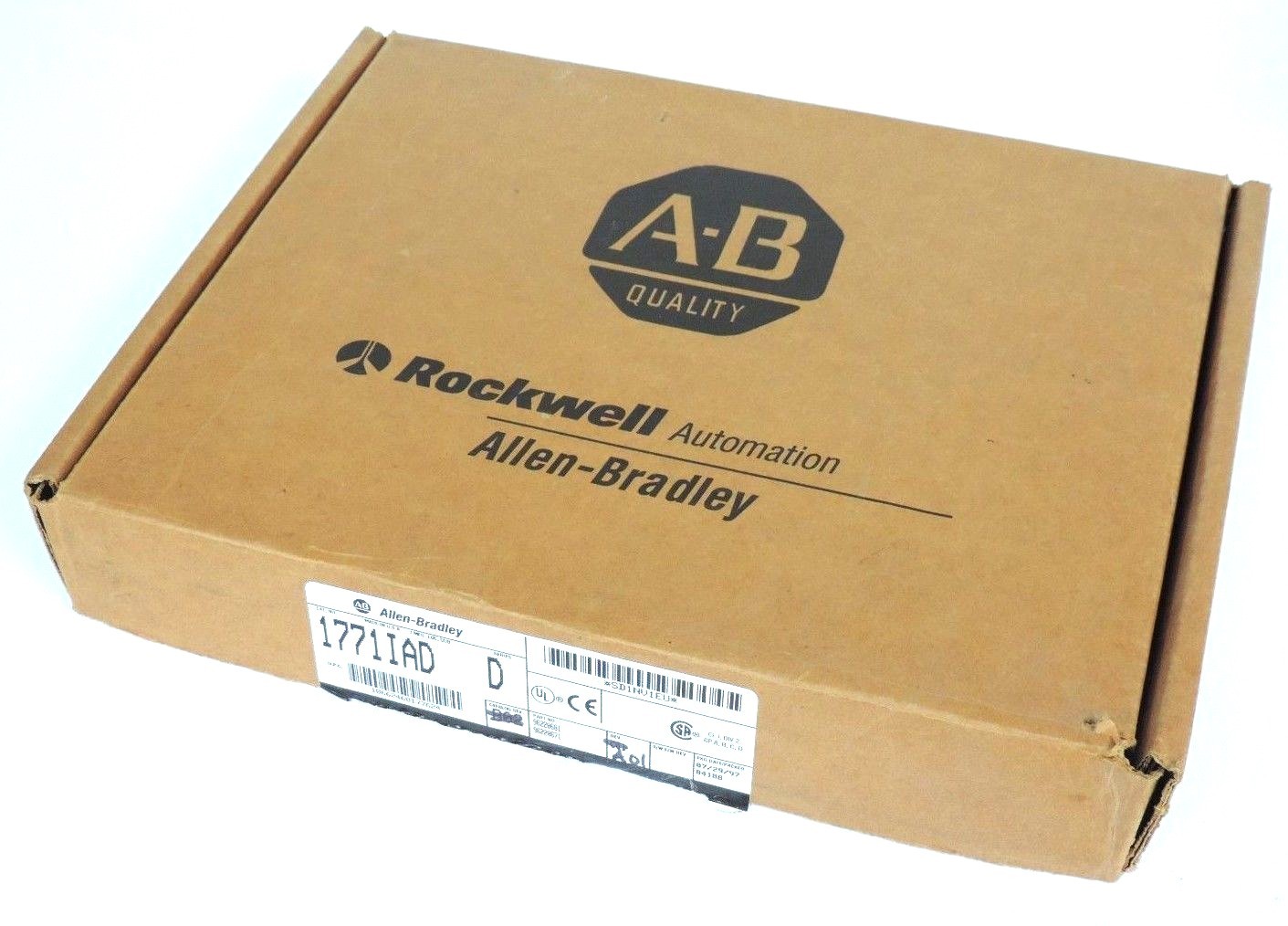 Used ALLEN BRADLEY 1771-IAD/D INPUT MODULE 1771IADD, REV. A01 HARDWARE 96220601