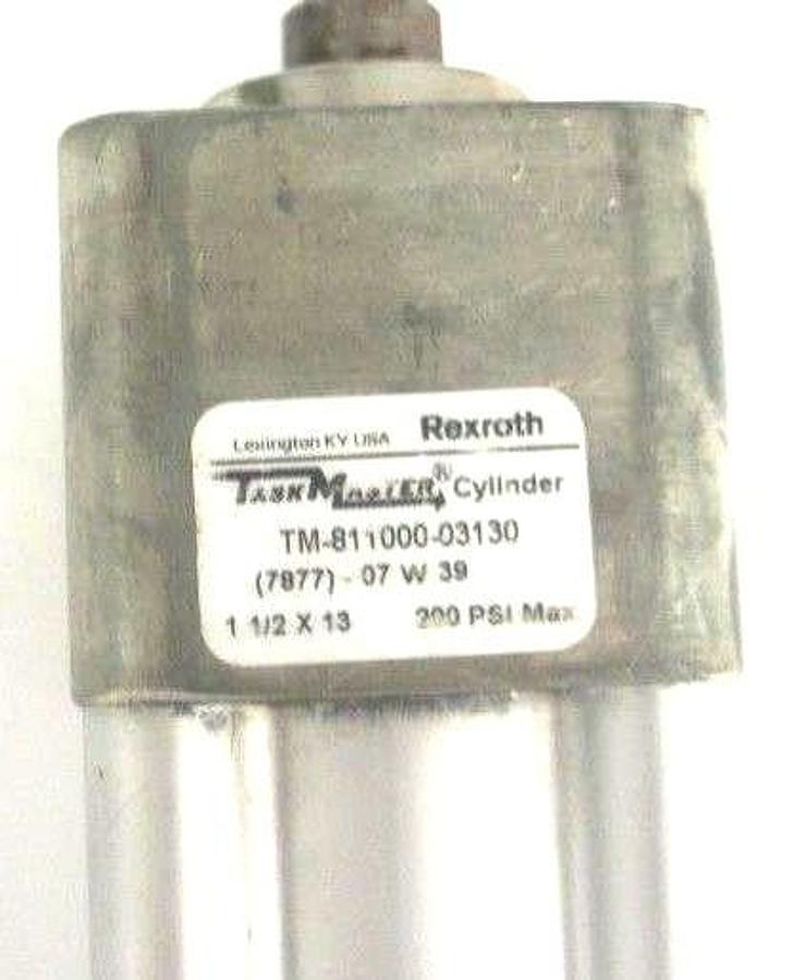 Used BOSCH REXROTH TM-811000-03130 TASK MASTER PNEUMATIC CYLINDER 1-1/2 X 13"
