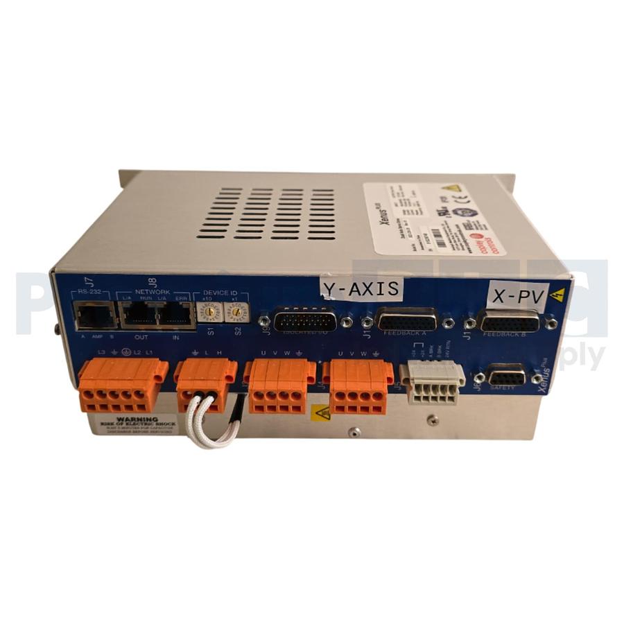 Used COPLEY CONTROLS: XE2-230-20 REV. 01 XENUS PLUS 2-AXIS EtherCAT SERVO DRIVE USPI