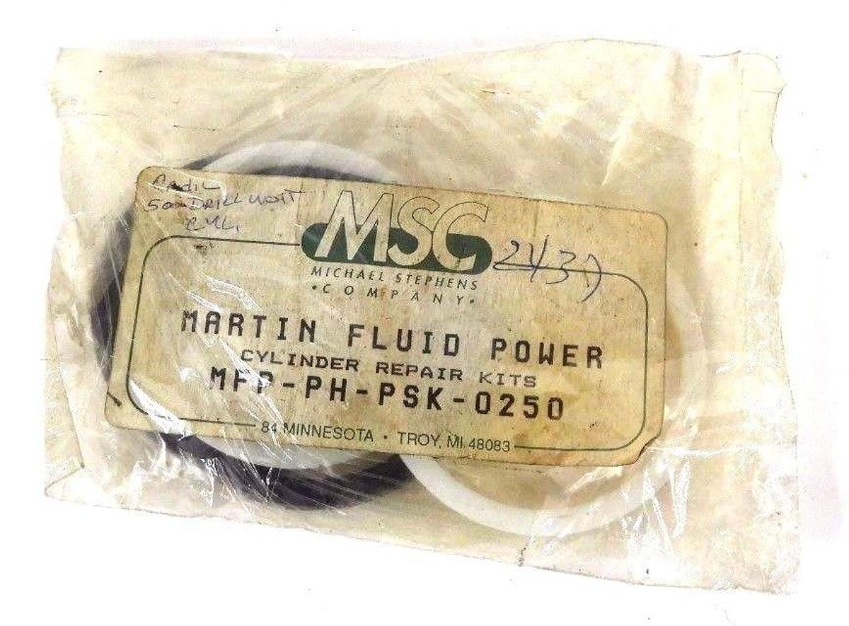 NEW MSC MARTIN FLUID POWER MFP-PH-PSK-0250 CYLINDER REPAIR KIT MFPPHPSK0250