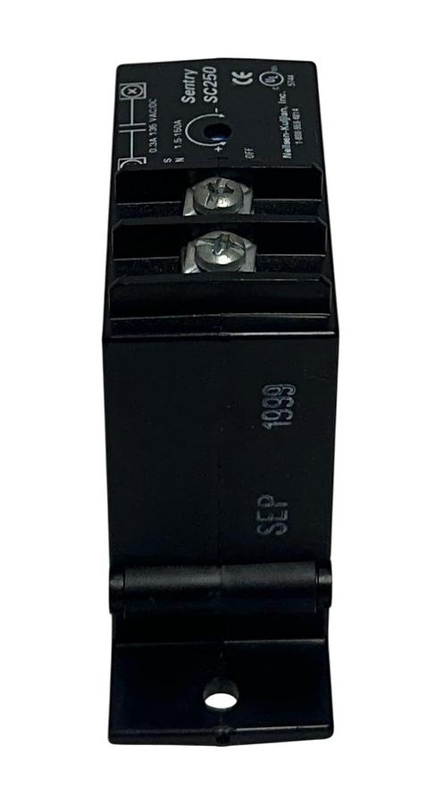 Used NEILSEN-KULJIAN SENTRY SC250 AC CURRENT SWITCH 135VAC/DC 1.5-150A BLACK USNP
