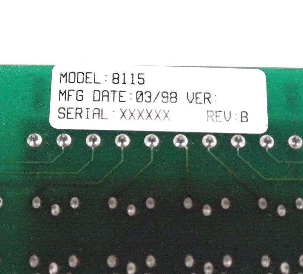 Refurbished REPAIRED CEI MODEL 8115 AC ADAPTER BOARD REV. B 8115-501