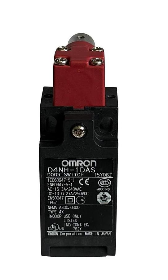NEW OMRON D4NH-1DAS / D4NH1DAS SAFETY DOOR HINGE SWITCH 3A/240VAC 27A/250VDC