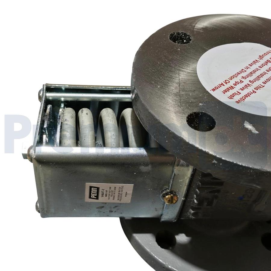 Used Penn Johnson Controls V46AT-2C Regulating Valve 2-1/2" FLG 160-260 PSI 40G454