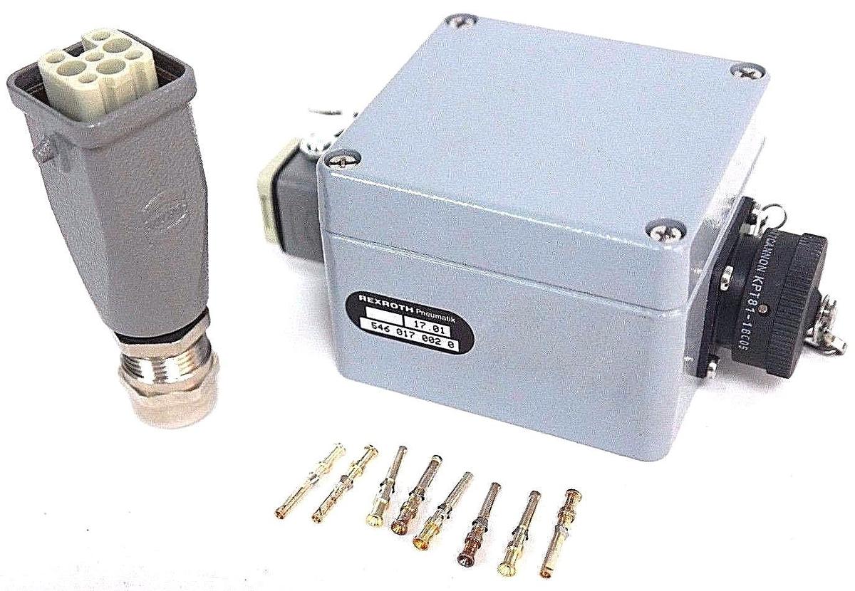 Used NEW REXROTH PNEUMATIK 546 017 002 0 FIBER OPTIC MODULE PNEUMATIC 17.01 546017002