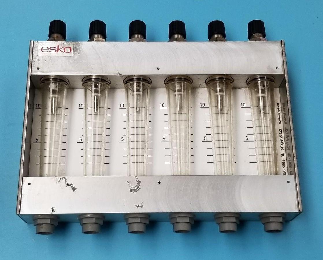 Used ESKO / KYTOLA VE6A-5504-DN FLOWMETER 0-10, VE6A5504DN