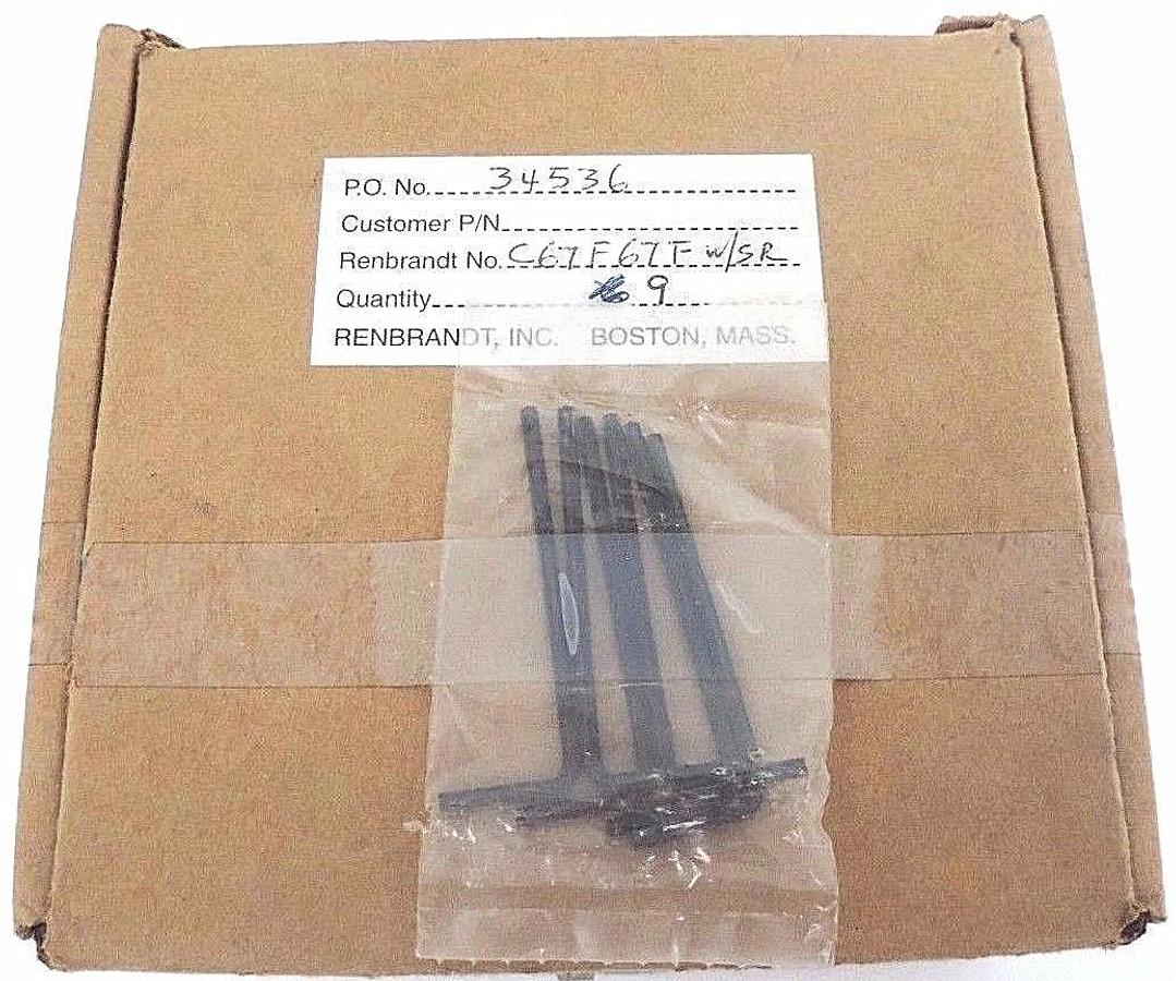 Used LOT OF 6 NEW RENBRANDT C67F67F W/SR FLEXMITE COUPLINGS
